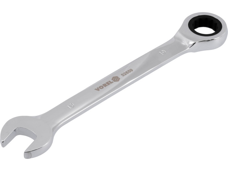 VOREL Cheie cu clichet Star 19 mm CrV - 2 | YEO