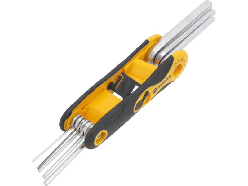VOREL Set chei Allen 8 piese 1,5-8 mm pliabil - 3 | YEO