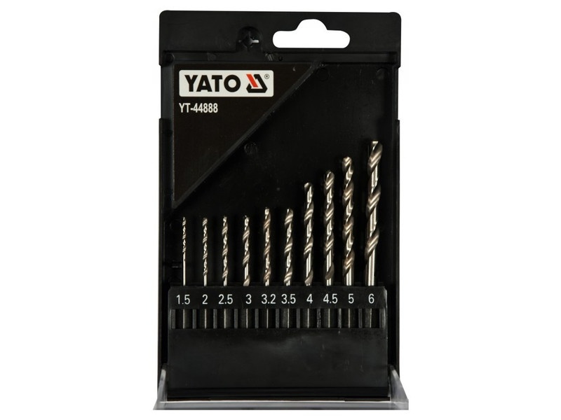 YATO Auger set bit set 10 piese 1,5-6 mm HSS 6542 - 2 | YEO