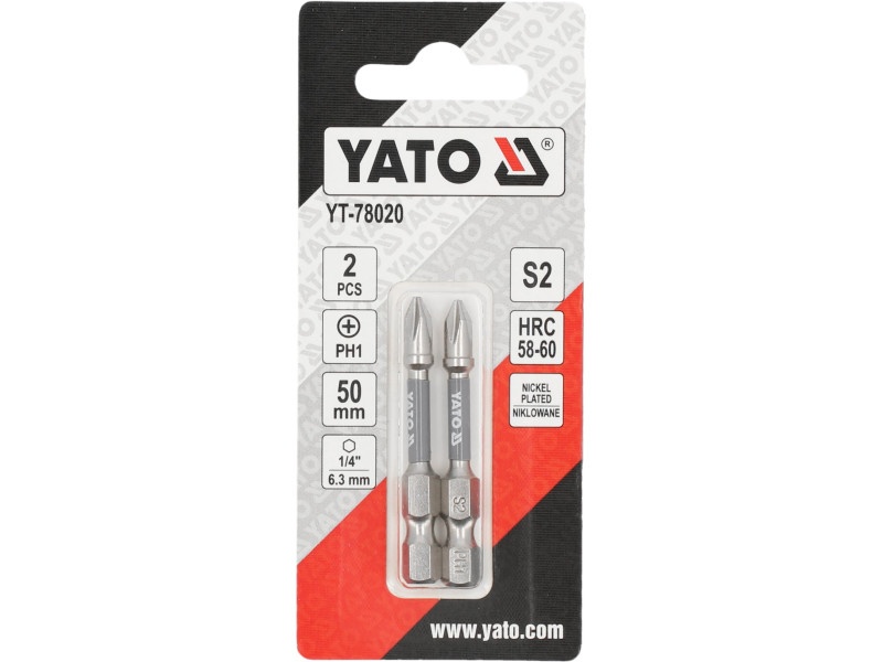 YATO Bithegy PH1 x 50 mm (2 buc) - 3 | YEO