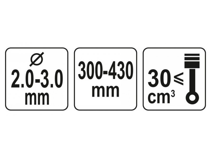 YATO Clește cu ac pentru amortizor 2,0-3,0 mm - 3 | YEO