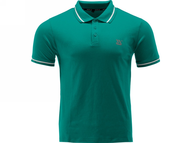 YATO Collared T-shirt dimensiune S verde - 1 | YEO