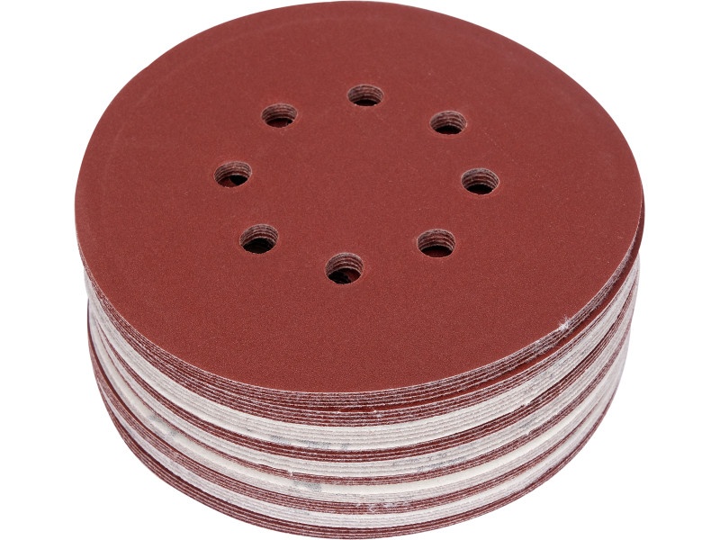 YATO Disc de fixare Velcro 150 mm / P240 8 găuri (50 buc)