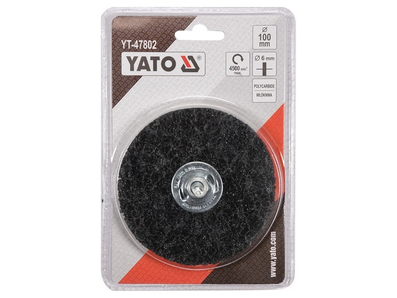 YATO Disc negru cu știft 100 mm - 2 | YEO