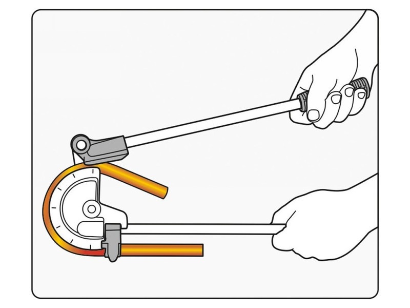 YATO Îndoitor manual de țevi 12 mm (15/32")