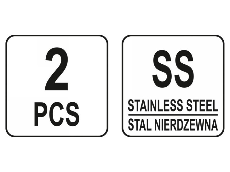 YATO Inox set răzuitor de vopsea 2 piese 170, 230 mm - 4 | YEO