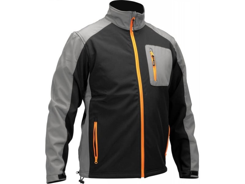 YATO Jachetă de protecție de lucru softshell negru-gri dimensiune L 3 buzunare - 1 | YEO