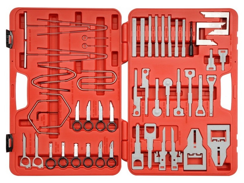 YATO Kit de demontare radio auto 52 bucăți