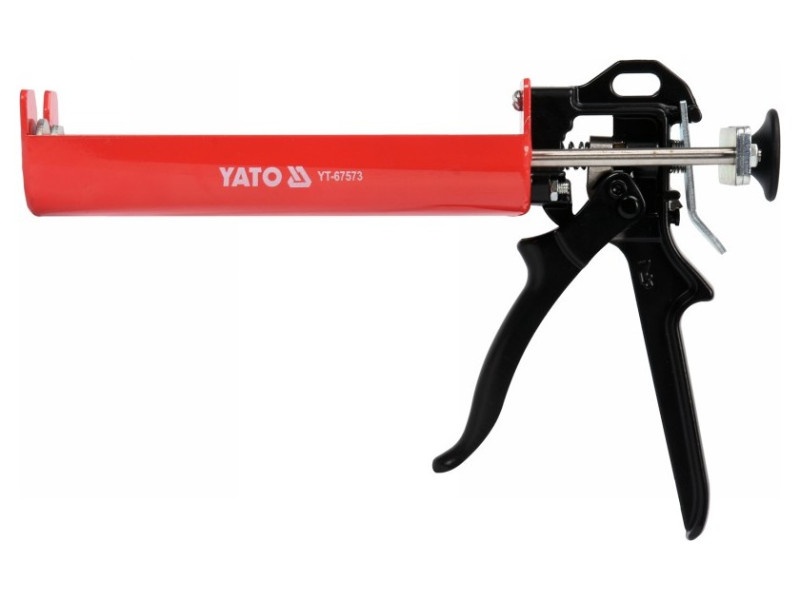 YATO Pistol dublu pentru chit 2 x 300 ml armat