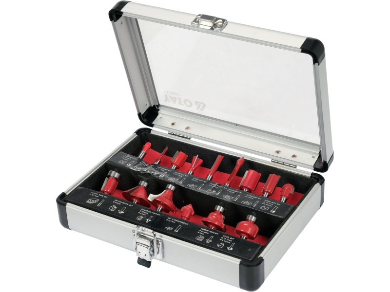YATO Router set 15 piese 6 mm - 4 | YEO