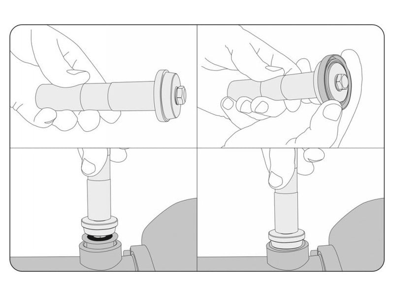 YATO Rulment, inel de simulare, kit de knock-out și knock-in pentru bucșă - 2 | YEO