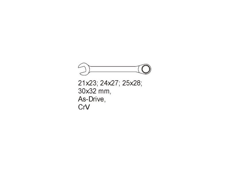 YATO Set de 4 chei în formă de stea cutată 21-32 mm (inserție în sertar) - 2 | YEO