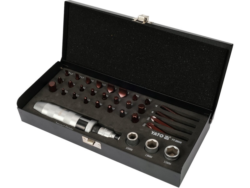 YATO Set de chei manuale cu impact 32 piese - 4 | YEO