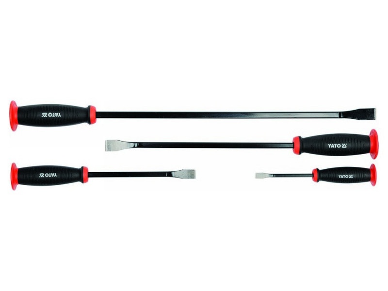 YATO Set de fier de tensionare 4 piese cu ciocan