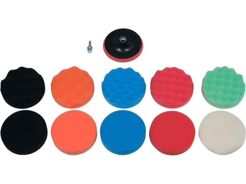 YATO Set disc de șlefuit Velcro 12 bucăți 125 mm M14 - 4 | YEO