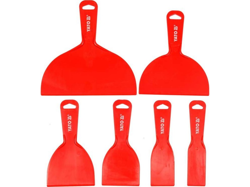 YATO Spakli set 6 piese 40-200 mm plastic