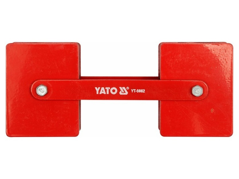 YATO Suport pentru piese de sudură cu magnet reglabil 85 x 65 x 22 mm/2 x 22,5 kg