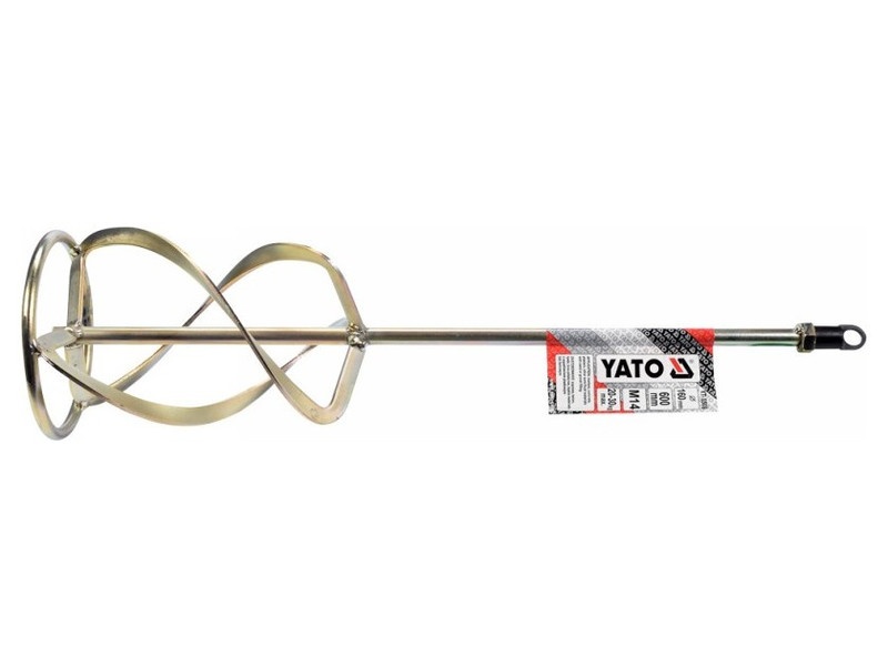 YATO Tijă de amestecare (vopsea) 160 x 600 mm M14