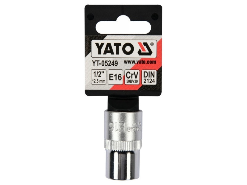 YATO Torx extern 1/2" E16 CrV cheie tubulară - 1 | YEO