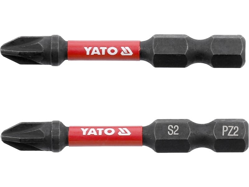 YATO Vârf bit de impact PZ2 x 50 mm (2 buc)