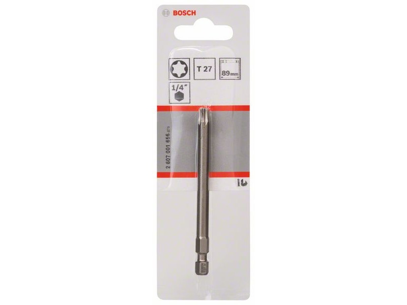 BOSCH Bithegy T27 x 89 mm 1/4" Extra Hard - 1 | YEO