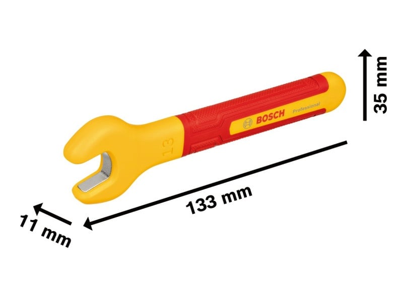 BOSCH Cheie 13 mm / 135 mm până la 1000 V izolată CrV - 2 | YEO