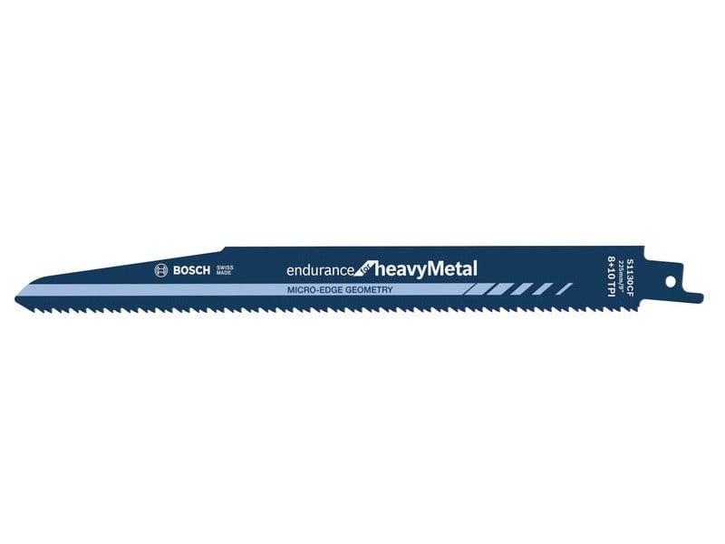 BOSCH Pânză de ferăstrău circular pentru metal S 1130 CF 225 mm / 8+10 TPI bimetal (25 bucăți)