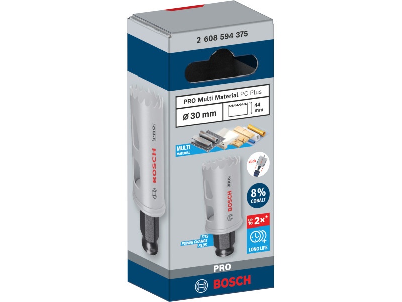 BOSCH PRO Cutter circular 30 mm (8% cobalt) PC PLUS Multi Material - 1 | YEO