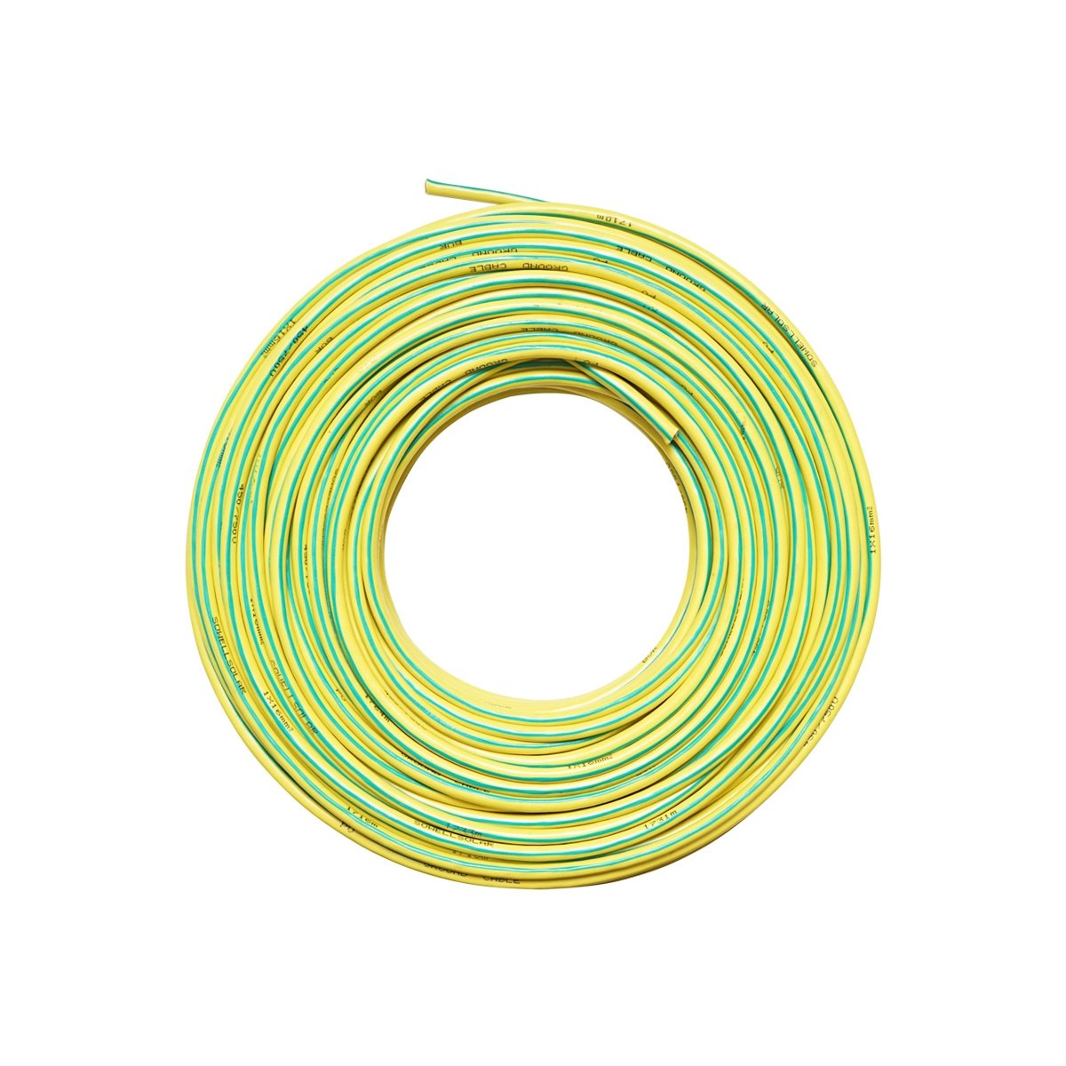 Cablu impamantare din cupru, 10m pentru panouri solare MYF 1x10mm, 450/750V verde galben, Cod: DISHZ50-10, Brand: BRECKNER GERMANY - 1 | YEO