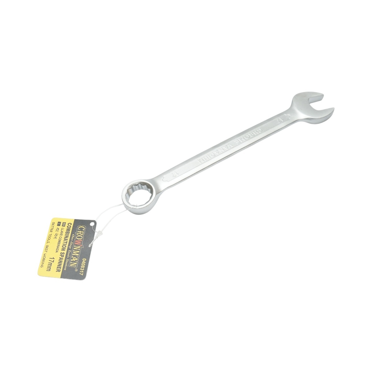 Cheie combinata fixa si inelara 17mm Cr-V , Cod: DISUF28, Crownman - 2 | YEO