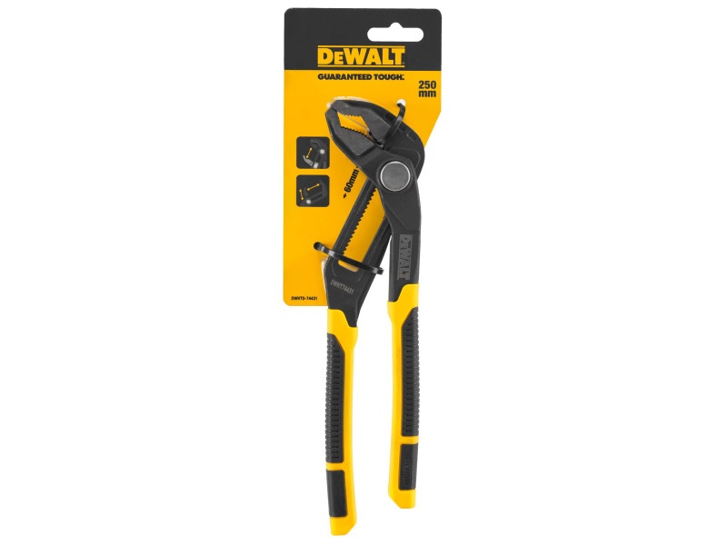 DEWALT Dispozitiv de prindere a pompei de apă cu blocare prin presiune 250 mm - 3 | YEO