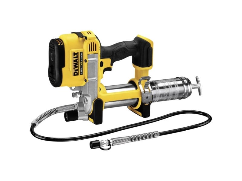 DEWALT pistol de ungere fără fir 18 V (acumulator + încărcător fără cutie) DCGG571NK