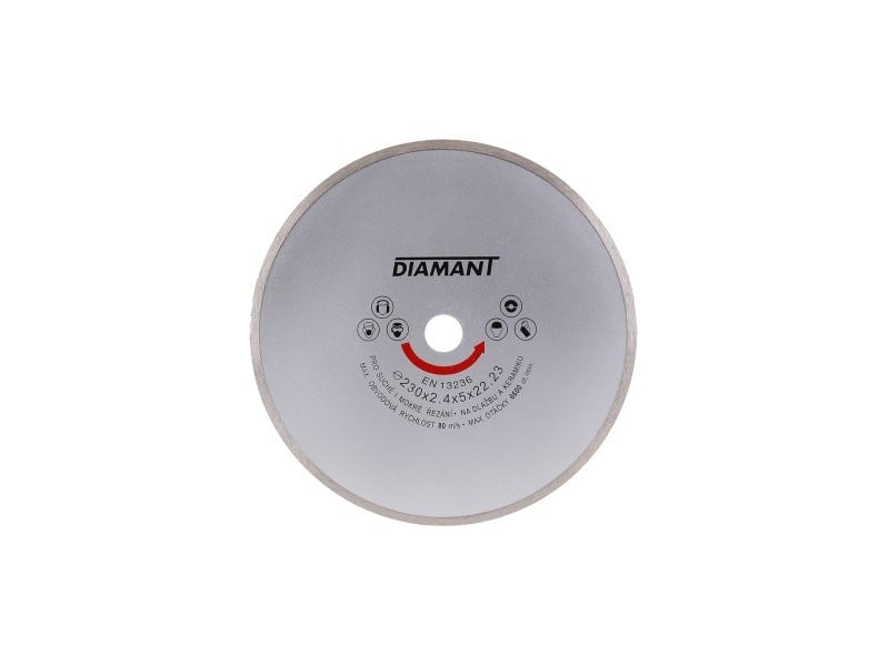 DIAMANT Disc de tăiere diamantat 230 x 2,4 x 5,0 x 22,2 mm continuu