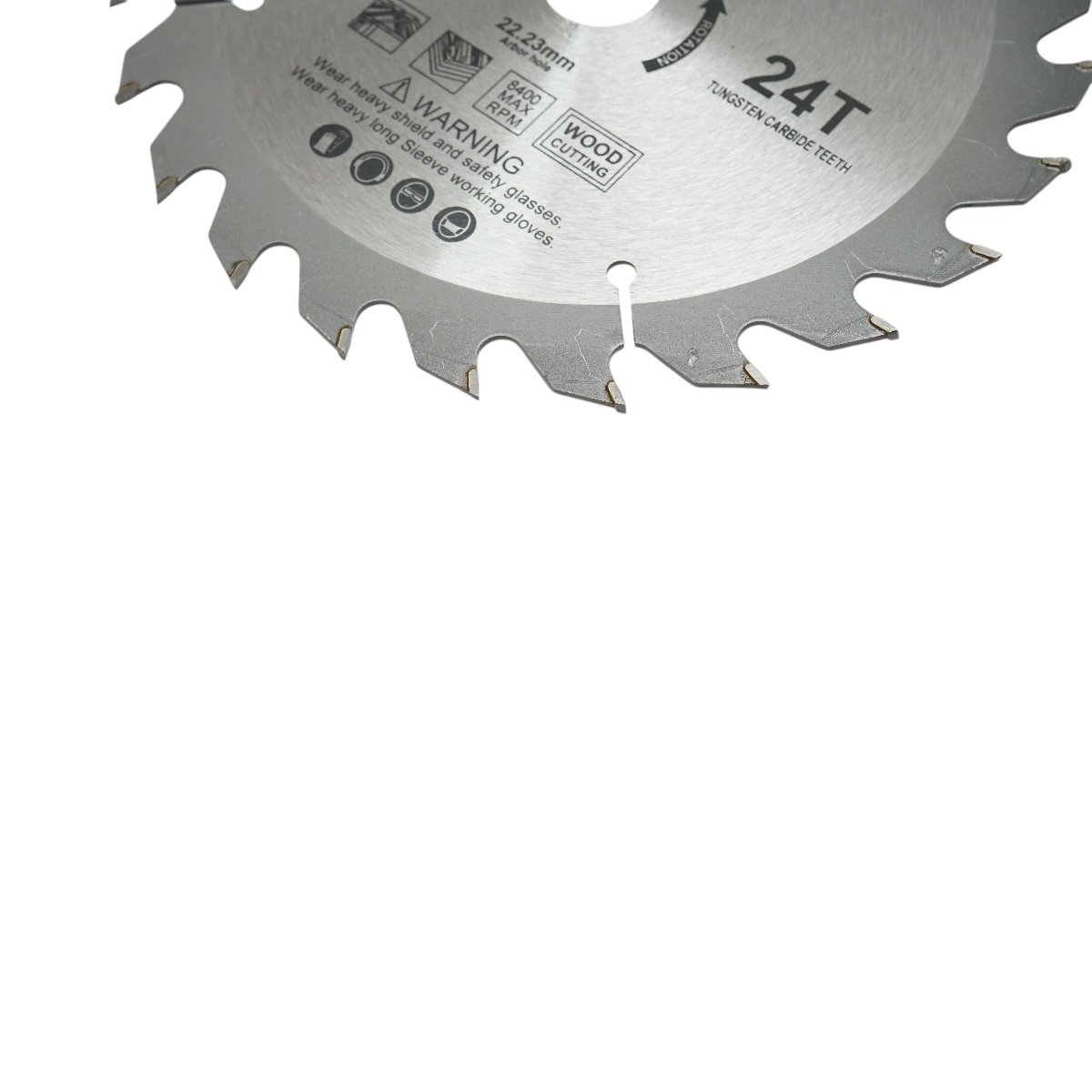 Disc circular vidia pentru lemn 185x22.23mm, viteza max. 8400rpm, 24 dinti, industrial , Cod: DISPT24, Marca: CROWNMAN - 2 | YEO