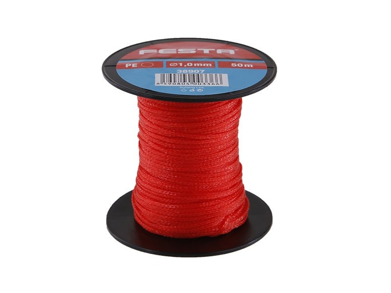 FESTA Panglica de zidărie 50 fm x 1,0 mm roșu