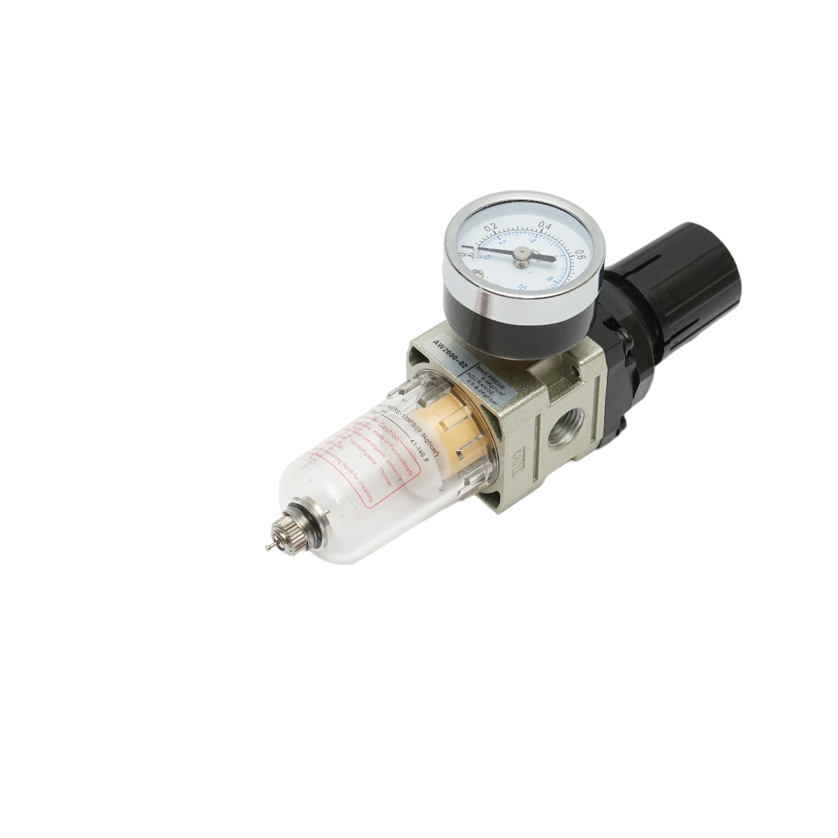 Filtru aer cu regulator de presiune max. 1 MPa, racord 1/4, Cod: DISMS36