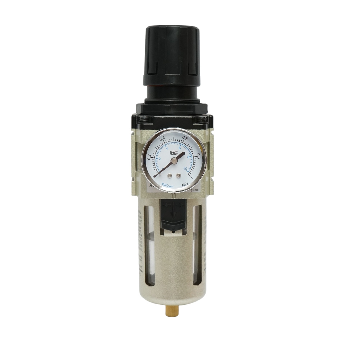 Filtru aer cu regulator presiune max. 1 MPa, racord 1/2, Cod: DISMS38