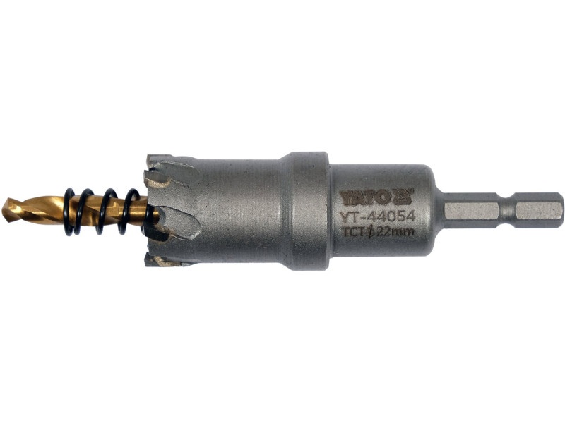 Freză circulară YATO 22 mm TCT cu suport pentru biți - 2 | YEO