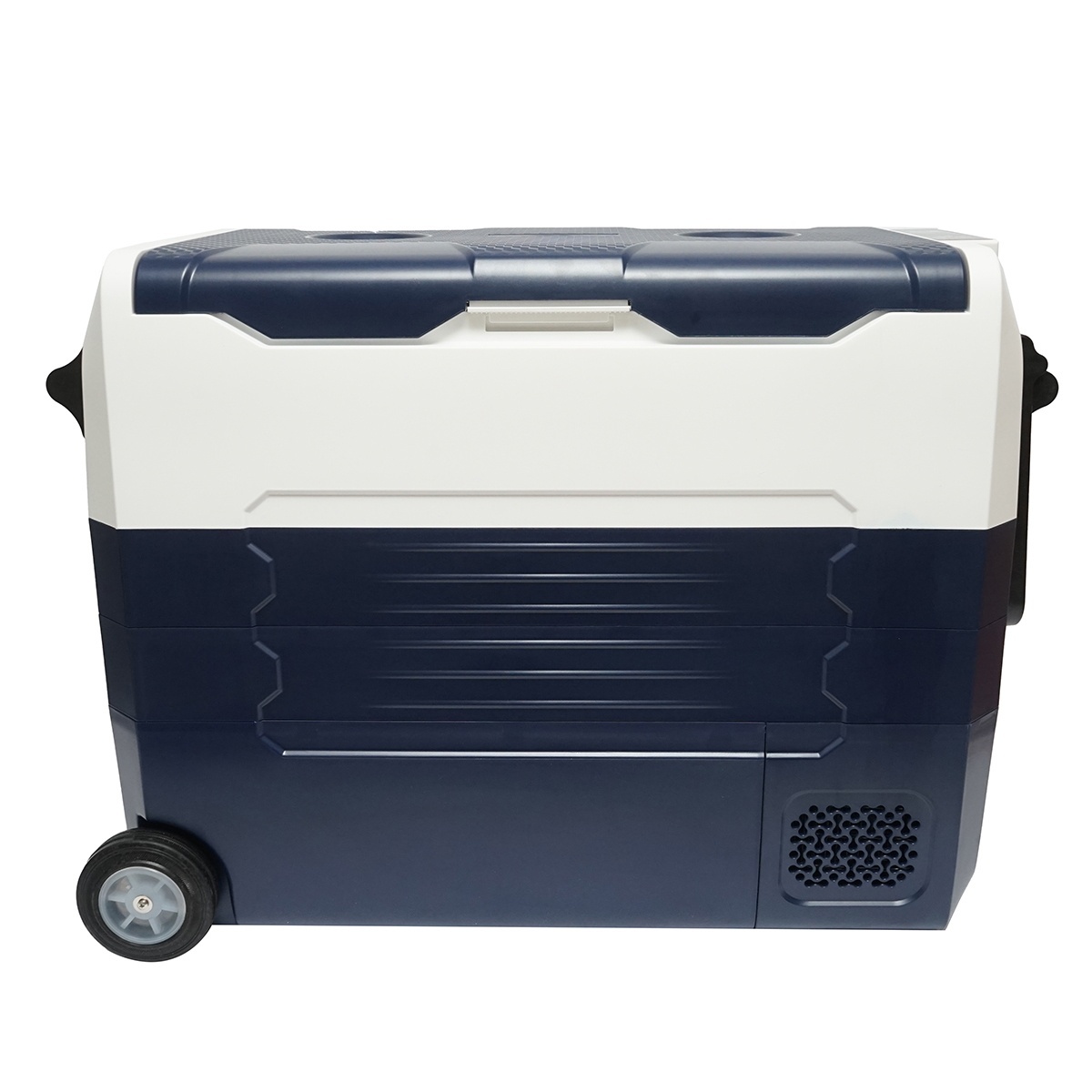 Frigider auto cu compresor 12-24-220V, 45W, capacitate 52L tip troler 726x390x513mm , Cod: BK77578, - 1 | YEO