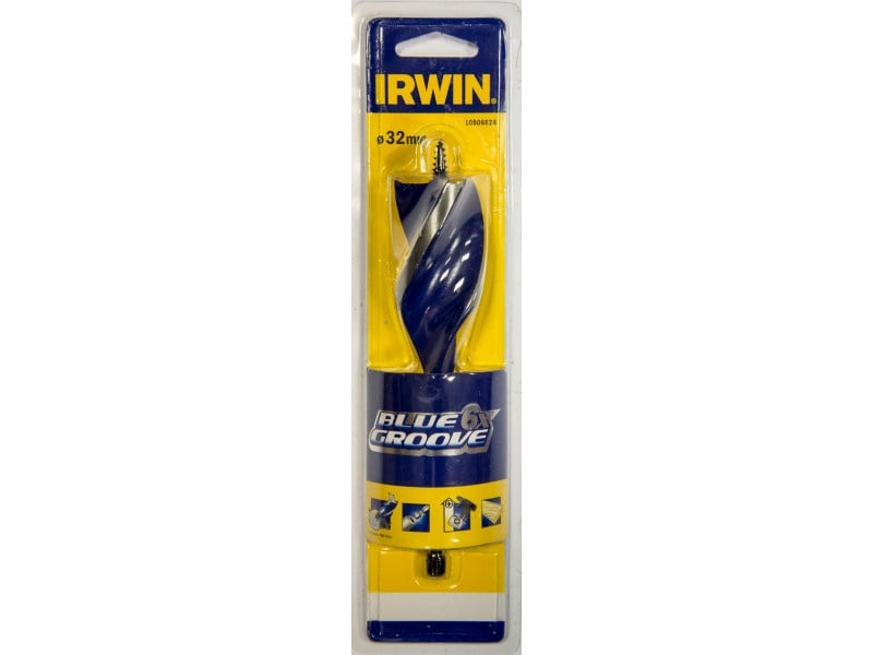 IRWIN Burghiu pentru lemn 32 x 158 mm bit Blue Groove 6x