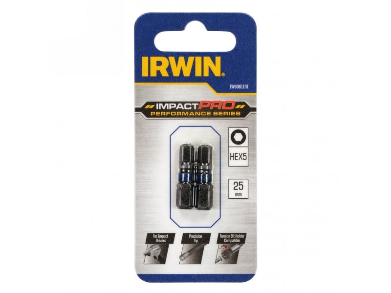 IRWIN Impact Pro Bithegy imbus 5 x 25 mm (2 buc)