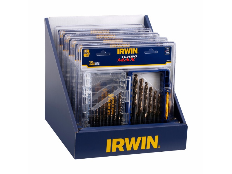 IRWIN Set de burghie 15 piese HSS PRO cilindrice (1,5-10 mm) - 3 | YEO