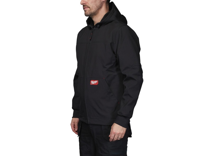 Jachetă cu glugă MILWAUKEE Freeflex™ Softshell negru 3XL - 1 | YEO