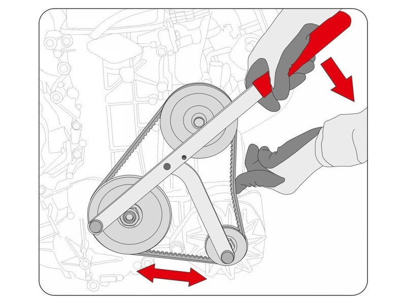 Kit tensionator pentru scripete YATO - 3 | YEO