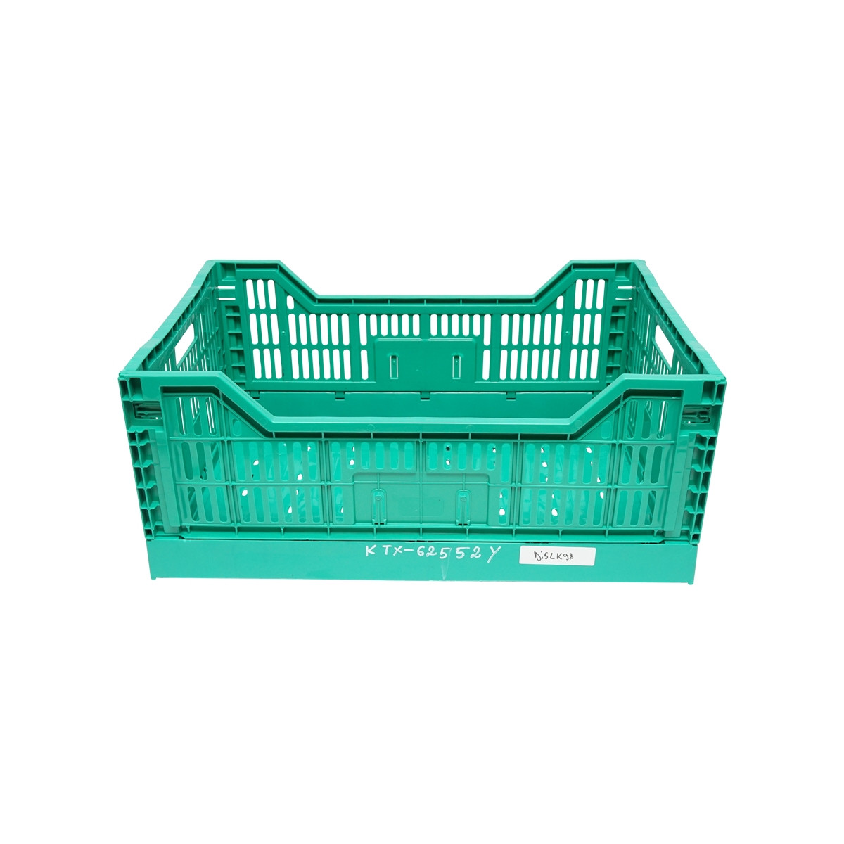 Lada, cutie plastic pliabila 595x395x250mm, verde pentru depozitare Cod: DISLK98, Breckner Germany