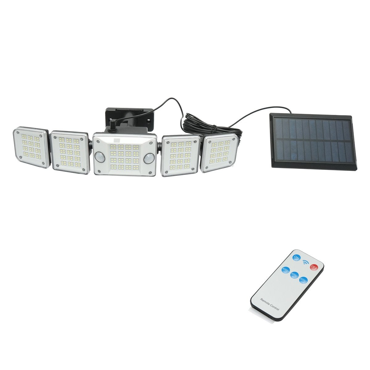 Lampa LED cu panou solar telecomanda si baterie 2400mAh, IP65, Cod: BK69956, Brand: BRECKNER GERMANY - 1 | YEO