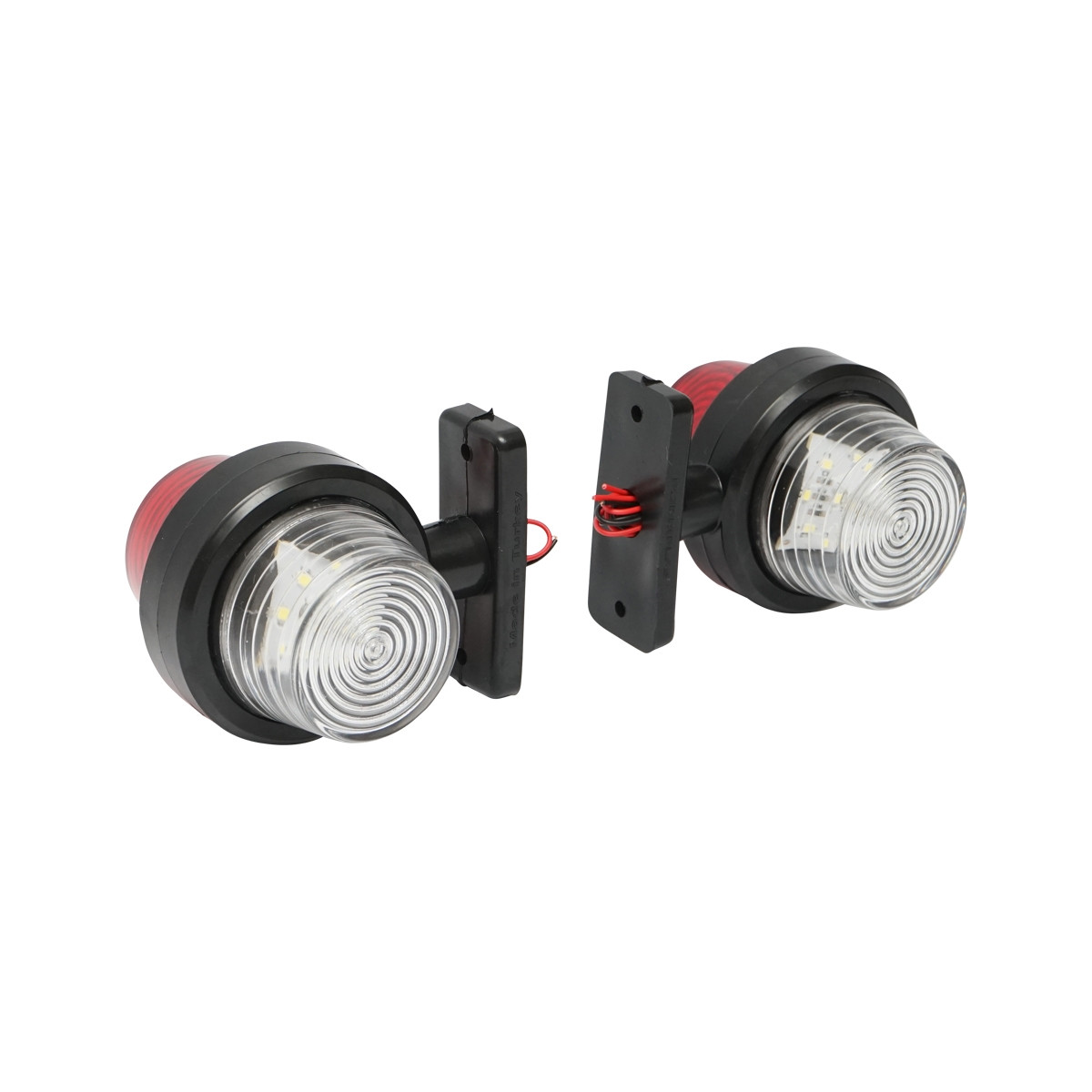 Lampa pozitie led rosu-alb 12-24V, Cod: BK69476, Brand: BRECKNER GERMANY