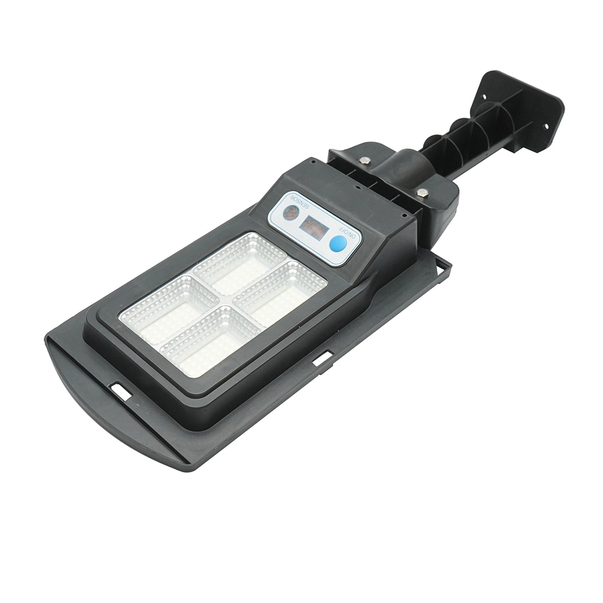 Lampa solara LED iluminat stradal 6500K cu panou solar 3W, baterie 18000mAh, telecomanda, prindere pe stalp IP67, Cod: BK79615, Brand: BRECKNER GERMANY - 2 | YEO