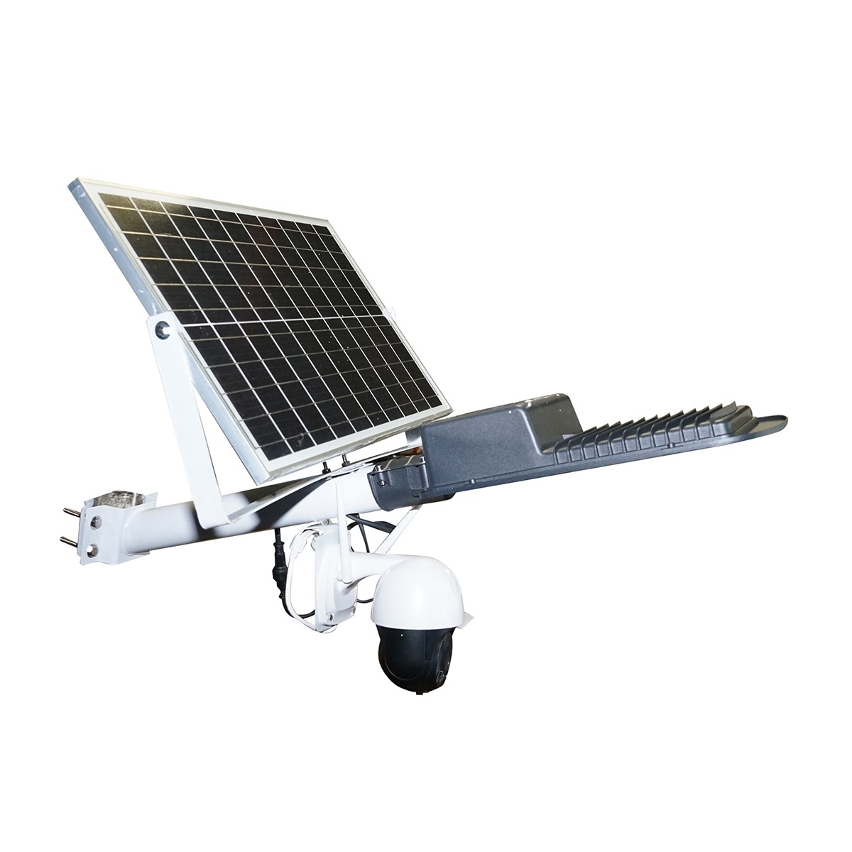 Lampa stradala LED 100W cu panou solar 40W si camera supraveghere 4G , Cod: BK69685, Brand: BRECKNER GERMANY - 1 | YEO