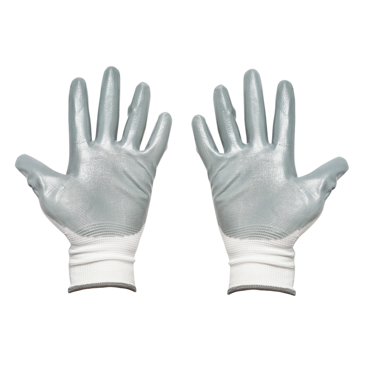 Manusi protectie bumbac alb-gri marimea 9, Cod: BK90019, BRECKNER GERMANY - 2 | YEO